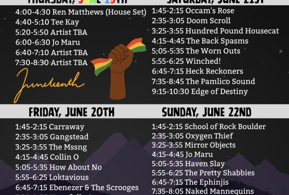 Warped Wolf Music and Art Festival at Grossenbart Brewery